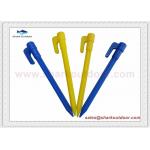 High quality PP or ABS plastic tent peg for softer ground 6 in. for sale