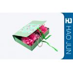 Flat Pack Cardboard Gift Boxes Packaging With Foldble Lids , Square Shape for sale