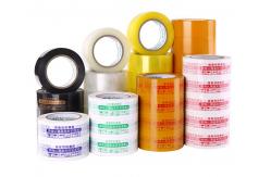 China Customized Printed Warning BOPP Adhesive Tape Waterproof For Sealing Packing supplier
