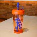 500ml Shatterproof Plastic Coffee Tumbler Cup With Lid And Reusable Straw
