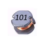 3A Air Core Inductor Coil 100uH Wire Wound Ferrite Core Marking 101 For Boombox for sale