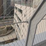 Architectural Facade 80x80 304 Stainless Steel Rope Mesh for sale