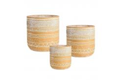 China Arch Replica GRC Planter Pots Lightweight For Home Decoration supplier