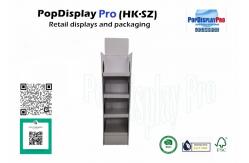 China Freely Standing Pouched Snacks Visual Merchandising Print Retail Shipper Display in Stores supplier