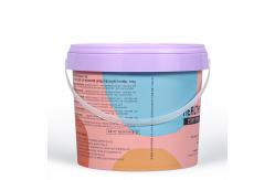 China 300ml-5L Customized Capacity IML Container for Good Sealing Peanut Butter Packaging supplier