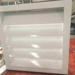 White Aluminum Rolling Shutter Profile 6063 Roller Shutter Slats for sale