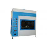 IEC 60335-2-10 Glow Wire Flammability Test Chamber Fire Risk Assessment Equipment Button Operation for sale