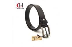 China Brown Multiscene Genuine Full Grain Leather Belt Wear Resistant Durable supplier
