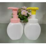 Customized White Plastic Foam Pump With Transparent Housing For Bottles for sale