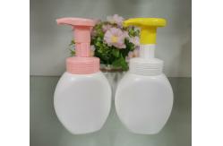 China Customized White Plastic Foam Pump With Transparent Housing For Bottles supplier