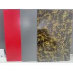 PVDF ACP Sheets With Stone Grain Surface 3.0mm Thickness 0.1mm Aluminum Layer For Café Counters for sale