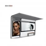 Static / Scrolling Poster Smart Bus Shelter 4200*2500*1600mm for sale