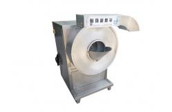 China Potato Cassava Stick Apple Yam 0.6TPH Plantain Chips Slicer Machine supplier