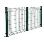 1.83m High Poeder Coated Welded Security Fencing With Square Post 80X80mm for sale