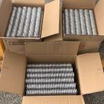 50.8mm Electroplated Metal Spiral Binding Coil For Notebook for sale
