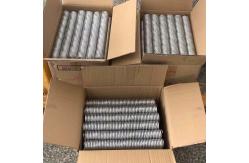 China Wire Diameter 2.0mm Electroplating Notebook Silver Spiral Binding Coil supplier