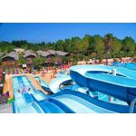 Water Park Amusement Water Play Equipment Fiberglass Slide For Children for sale