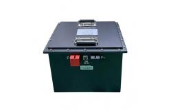 China Autonomous Mobile Robot Lifepo AGV Batteries Pack Systems 48V 105AH supplier
