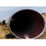 Round LSAW Steel Pipe FBE 3PE 3PP For Industrial Pipeline And Structure Projects for sale