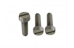 China Polished M1-M10 Titanium Slotted Cheese Head Screws Manufacturers and Suppliers supplier