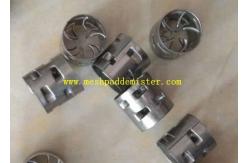 China Distillation Tower Random Packing Pall Ring 1 Inch Diameter Stainless Steel supplier