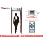 Full Body Scanner Multi Zone Metal Detector , Portabl Metal Detector At Airport for sale