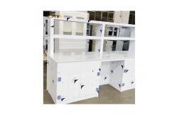 China Corrosion Resistant Polypropylene Lab Bench Furniture With Caster Wheels supplier