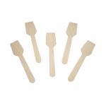Renewable Disposable Wooden Gelato Spoons Compostable Odorless for sale