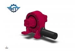 China VE7 Custom Worm Self Locking Gear Solar Tracking Solar Slew Drive supplier