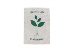 China Recycled Seed Paper That Grows Embedded Flower Seed Paper Invitations supplier