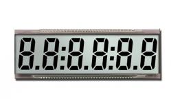 China Pin Connection Various TN LCD Display 4 Digit Segment Glass Panel ROHS Compliant supplier