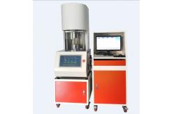 China Torque Accuracy 0.3% Moving Die Rotor Rheometer Temperature Range RT200C supplier