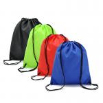 Colorful 210D waterproof polyester  drawstring bag  Mini   Drawstring bunch  Bag folding  pouch pocket for Gift for sale
