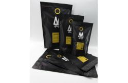 China Safe 16 Oz Natural Stand Up Pouch With Window / Zipper Doypack Packaging supplier