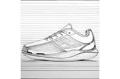 China Arched Support Eco Friendly Running Shoes Round Head Biodegradable supplier