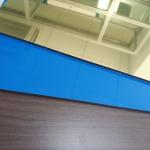 Gold Colour High Reflective Mirror Finish Aluminum Sheet , Mirror Polished Aluminium Sheet for sale