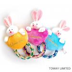  				Eco-Friendly Flocked Pet Products Cute Sounding Dog Play Plush Toys 	         for sale