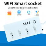 50Hz 60Hz Homekit Smart Socket 2.6 Ounces USB Remote Control Electric Sockets for sale