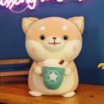Kids Super Soft Plush Fabric Stuffed Puppy Toy