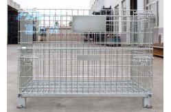 China Transportation 5/1 Stackability RAL Galvanized Wire Mesh Box Pallet supplier