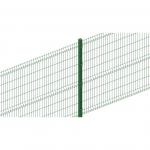 3D Welded V Mesh Security Fencing PVC Coated Galvanized for sale
