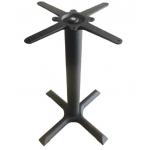 1100 Custom Cross Table Base Metal Table Legs Garden Furniture Powder Coated for sale