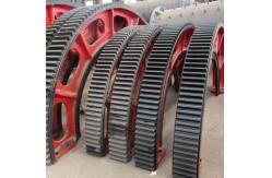China GS42CrMo4 Alloy Cast Steel Customize Mill Pinion Gears For Ball Mill supplier