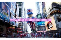 China custom advertising fly man,inflatable character balloon supplier