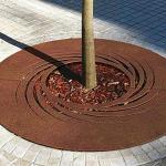 Garden Metal Ornaments Metal Tree Grate Palm Tree Metal Protection Tree Grating
