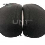 Cotton Canvas Sewing Men Shoulder Pads Eco Friendly Black Color for sale