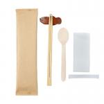 Bulk Disposable Wooden Utensils Spoons Bamboo Toothpicks Chopsticks for sale