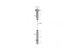 China Self Gripper Ceiling Hanging Kits Suspension System For Wine Cabinet YW86454 supplier