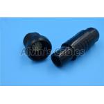 Medical 8 Pin Plastic Electrical Connectors Quick Push Pull Self Locking System for sale