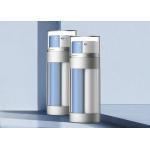 Oval Acrylic 30ml Double Tube Airless Bottle With Dispenser Pump for sale